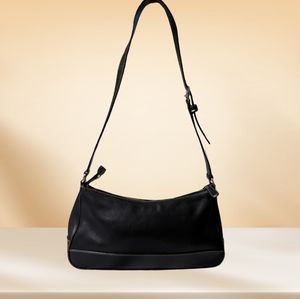 Coach Black Leather Small Shoulder Bag